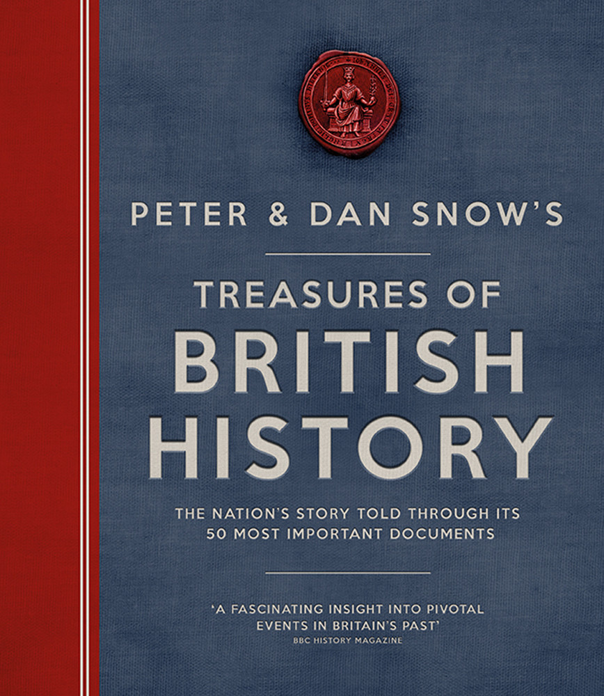 Peter Snow / The Treasures of British History (Coffee Table Book)