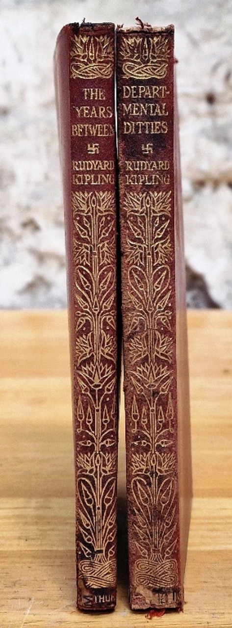Rudyard Kipling Circa 1920 (2 Book Collection)