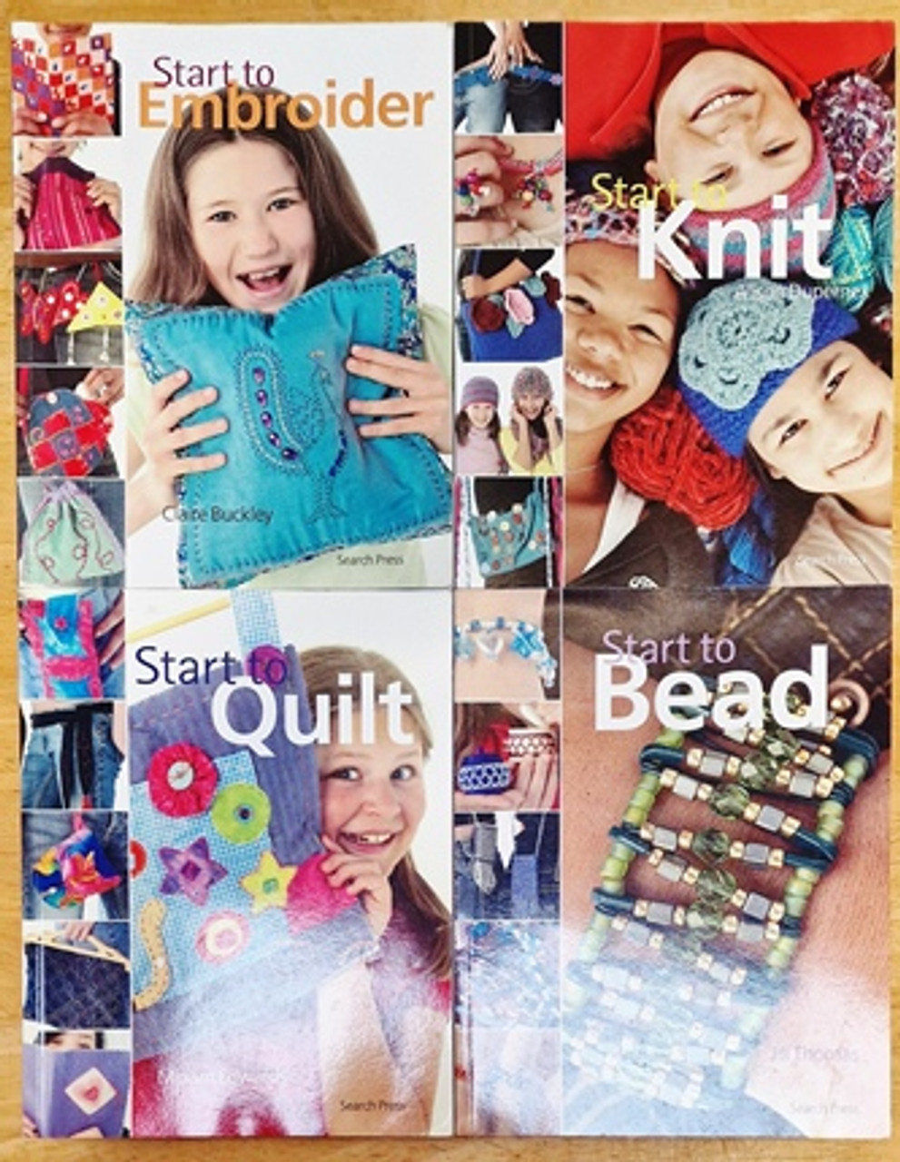 Search Press: Start to (4 Book Collection)