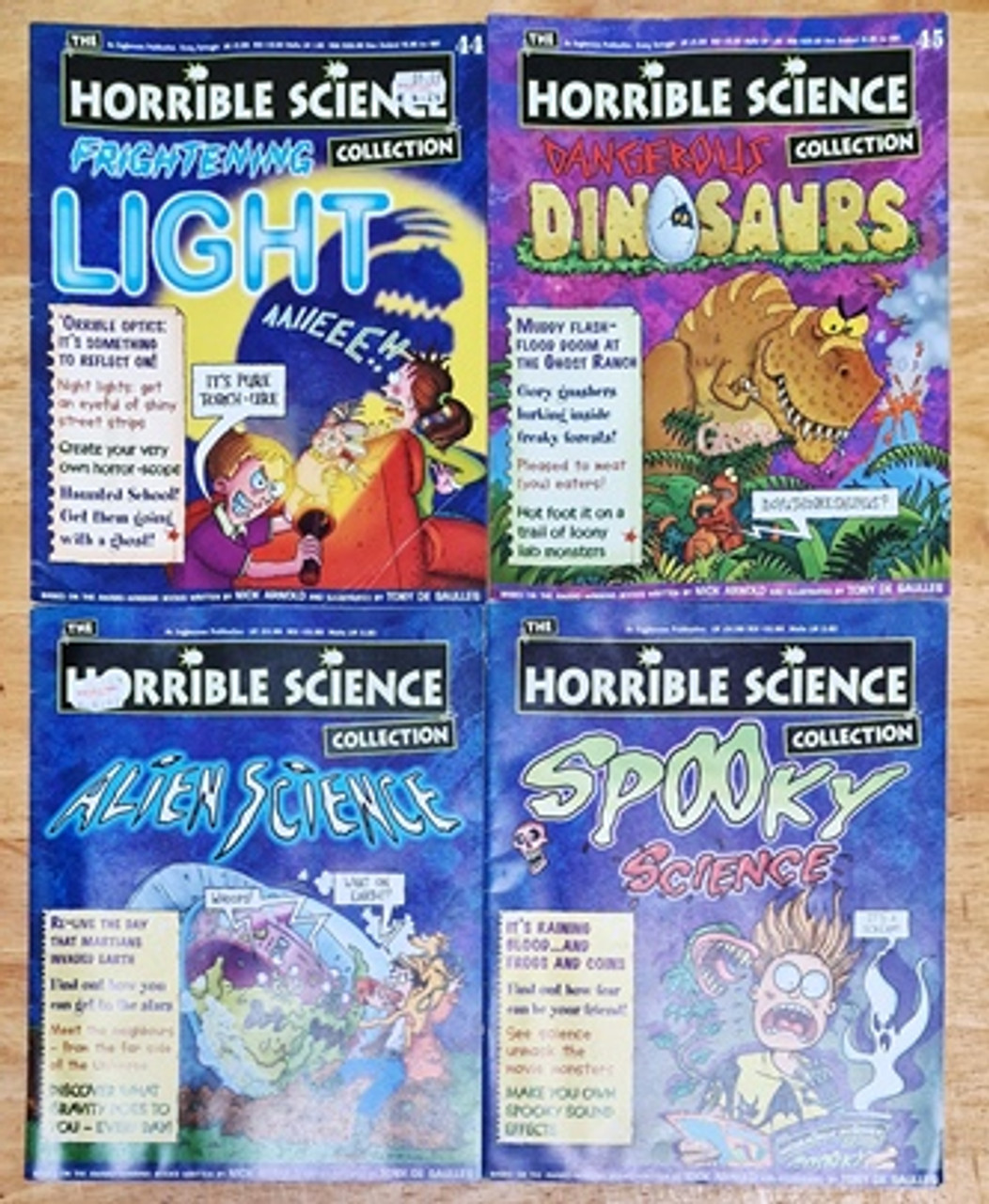 Anita Ganeri, Terry Deary, Kjartan Poskitt, Nick Arnold, Phil Gates, Peter Hepplwhite /Horrible Science Collection (46 Book Collection)