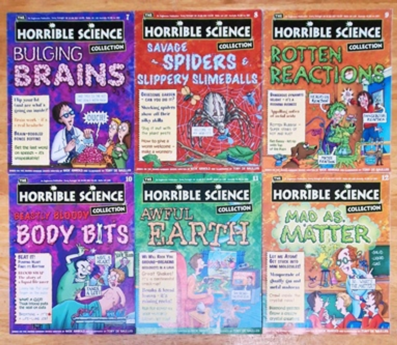Anita Ganeri, Terry Deary, Kjartan Poskitt, Nick Arnold, Phil Gates, Peter Hepplwhite /Horrible Science Collection (46 Book Collection)