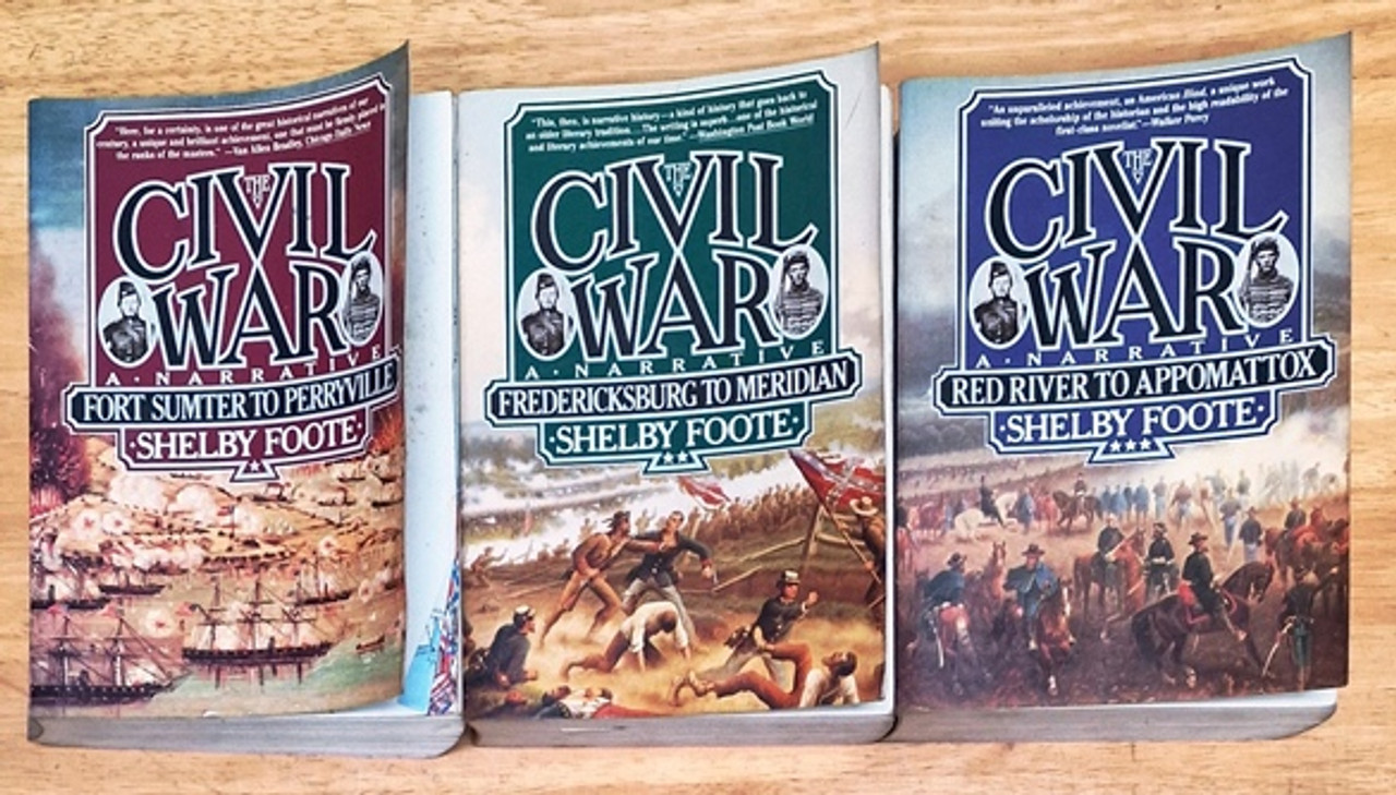 Shelby Foote / The Civil War (3 Book Collection)