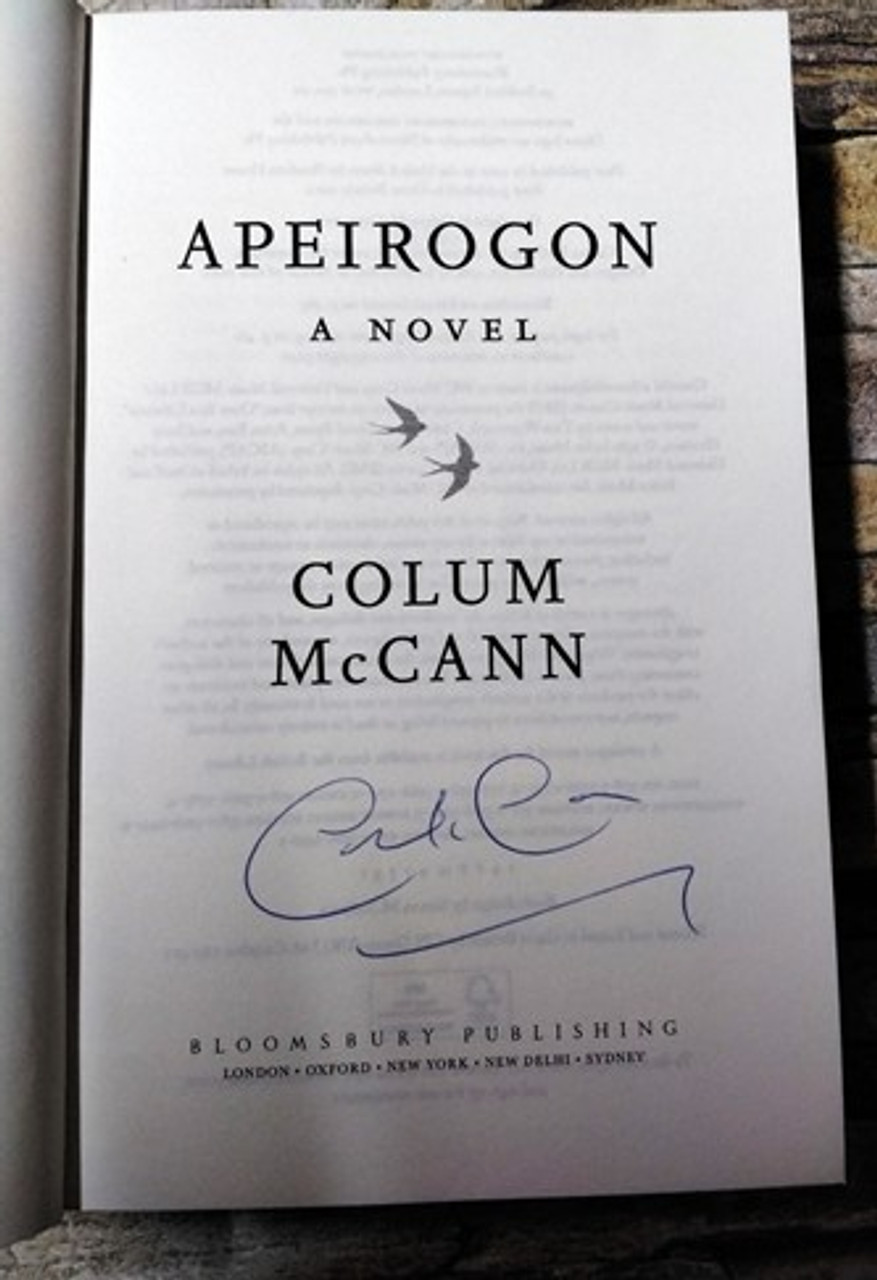 Colum McCann / Apeirogon (Signed by the Author) (Large Paperback)
