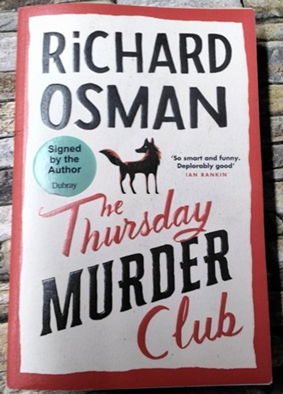 Richard Osman / The Thursday Murder Club. (Signed by the Author) (Large Paperback)