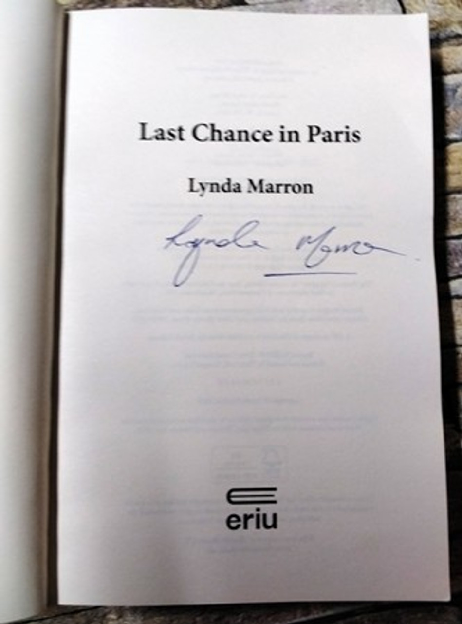Lynda Marron / Last Chance in Paris (Signed by the Author) (Large Paperback)