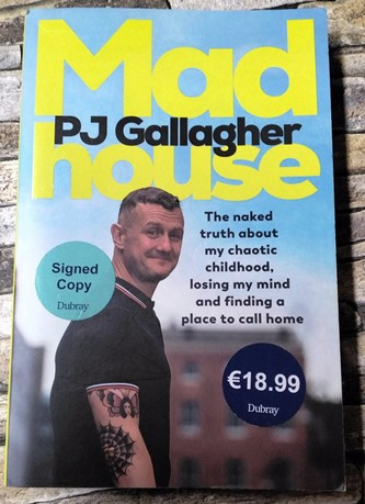 PJ Gallagher / Madhouse ( Signed by the Author ) (Large Paperback)