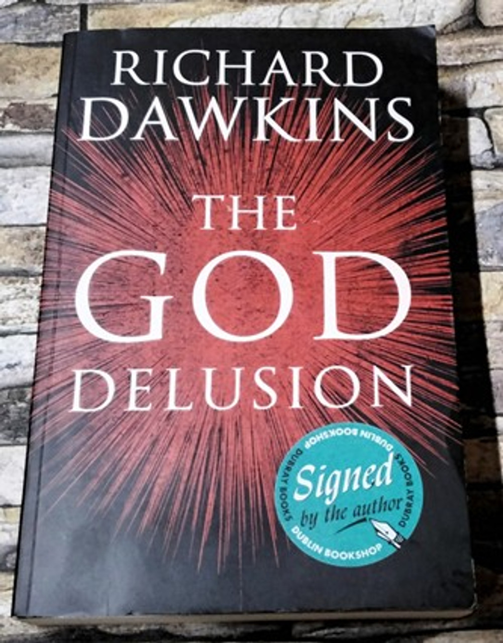 Richard Dawkins / The God Delusion (Signed by the Author) (Large Paperback)