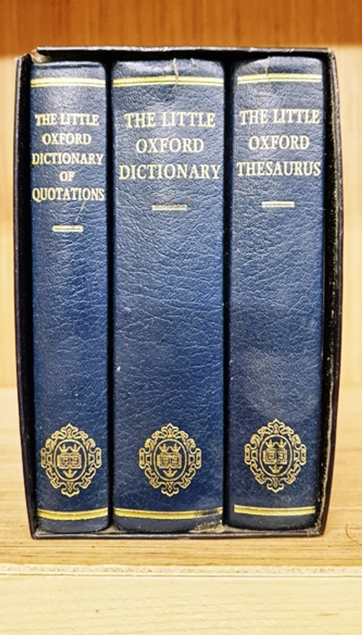 The Little Oxford Reference Set (3 Book Box Set)