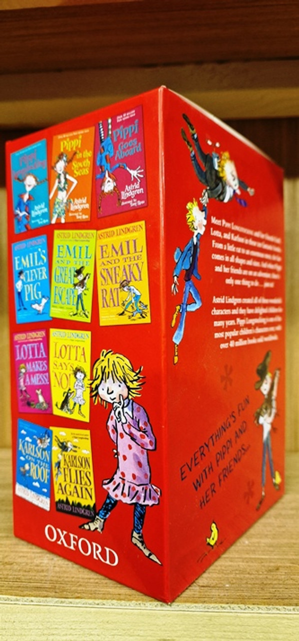 Astrid Lindgren / Pippi Longstocking and Friends (10 Book Box Set)