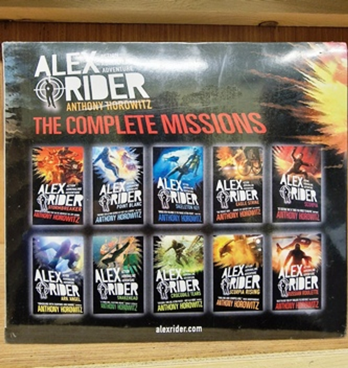 Anthony Horowitz / Alex Rider The Complete Missions (Brand New) (10 Book Box Set)