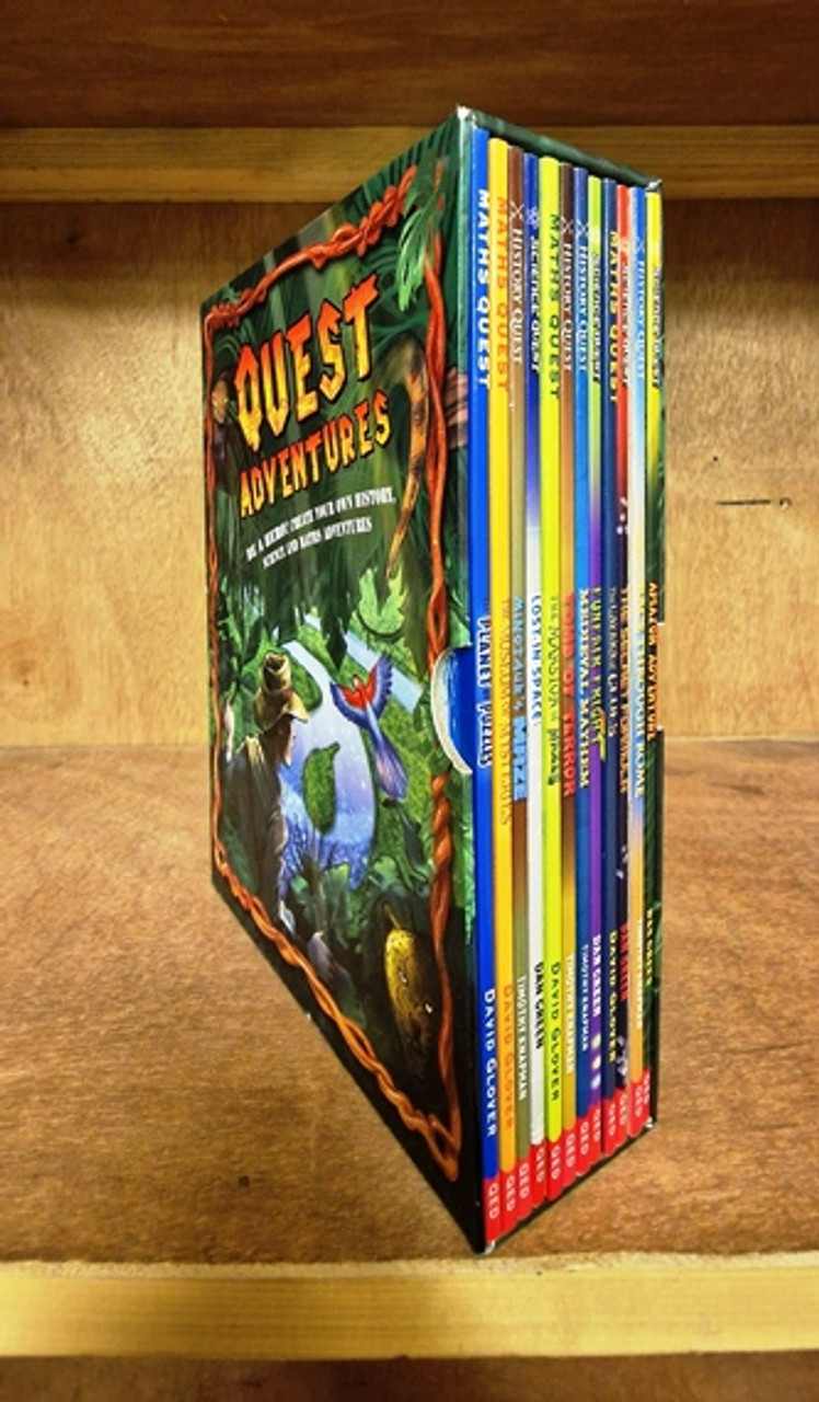 Quest Adventures: He A Hero! (12 Book Box Set)