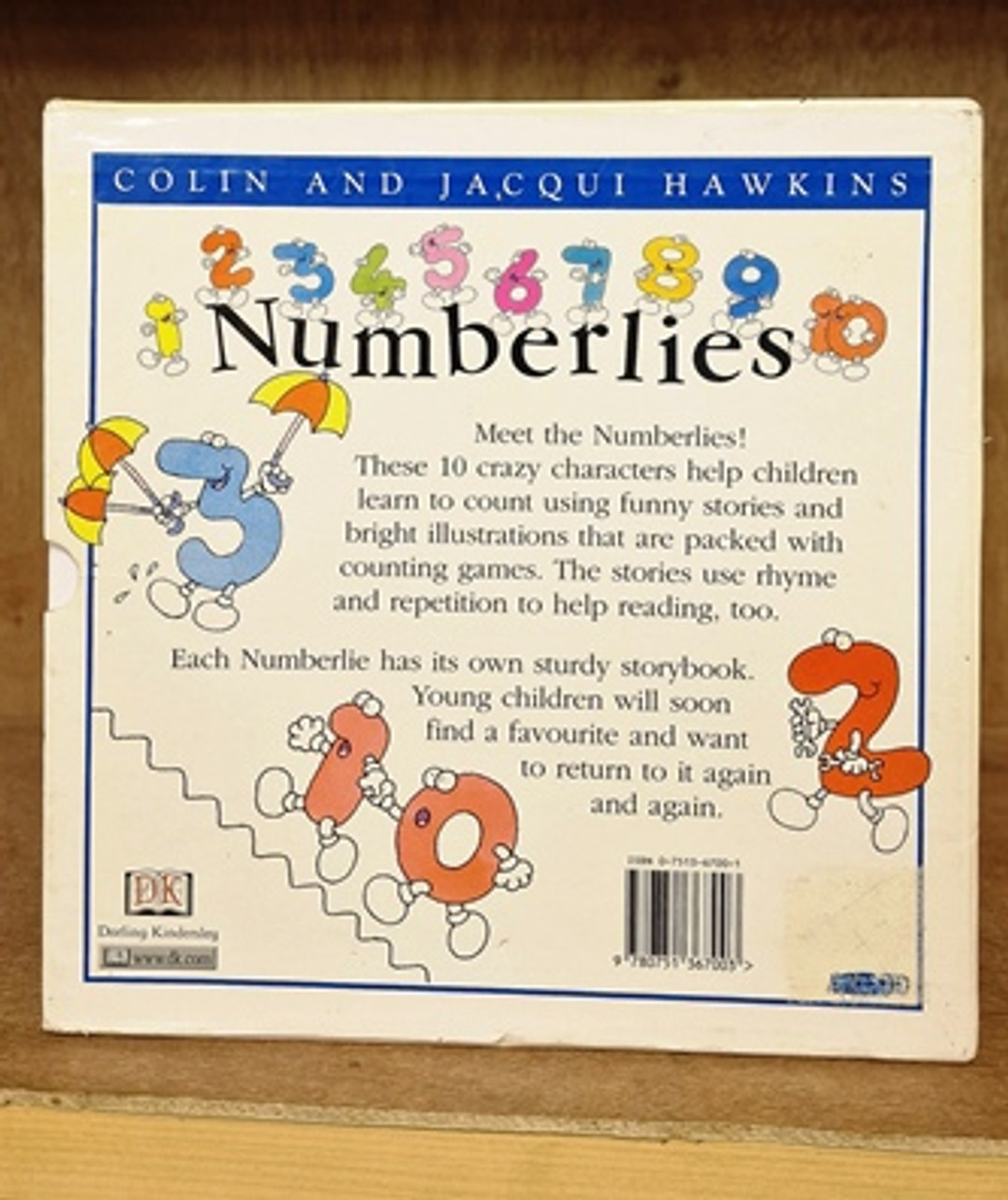 Colin and Jacqui Hawkins / Numberlies (10 Book Box Set)