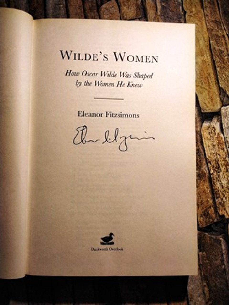 Eleanor Fitzsimons / Wilde's Women (Signed by the Author) (Hardback)
