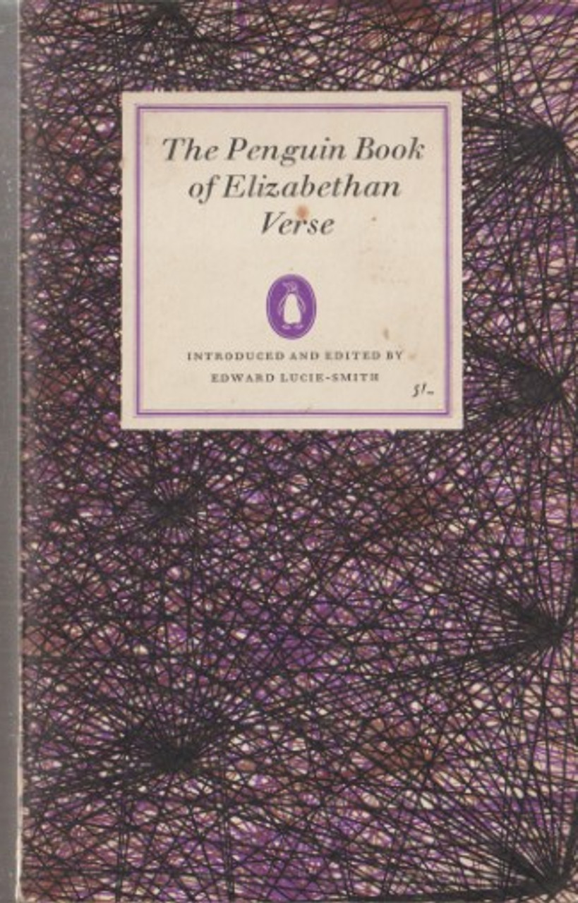 Edward Lucie-Smith / The Penguin Book of Elizabethan Verse (Vintage Paperback)