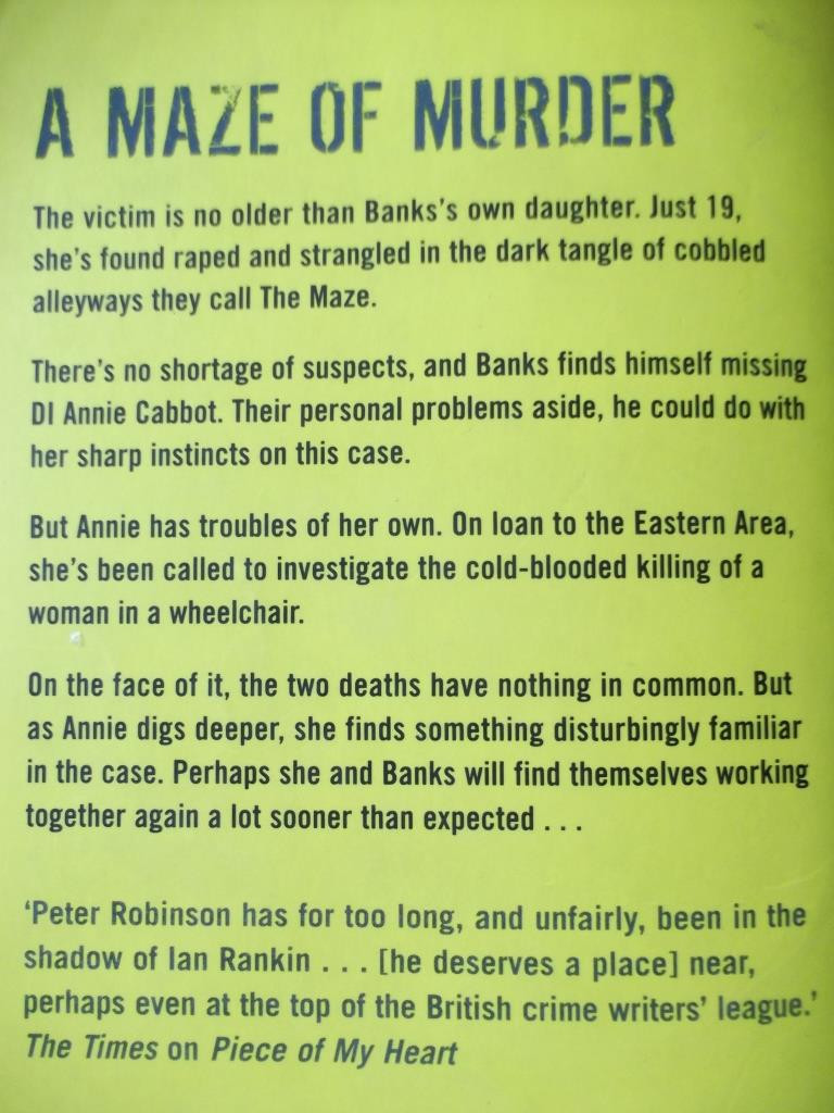Peter Robinson / Friend Of The Devil ( DCI Banks Novels - Book 17 )