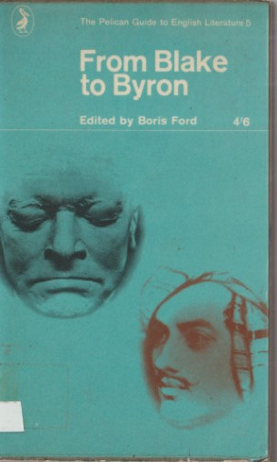 Boris Ford / From Blake to Byron (Vintage Paperback)