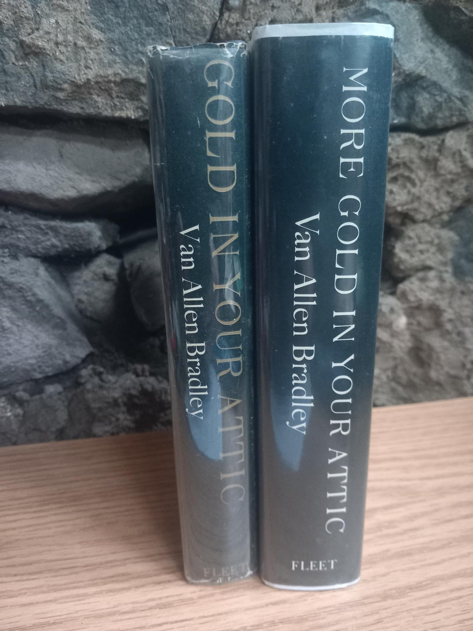 Van Allen Bradley - Gold in Your Attic ( 1958) & More Gold in Your Attic ( 1962)( 2 x Vintage HB ) USA