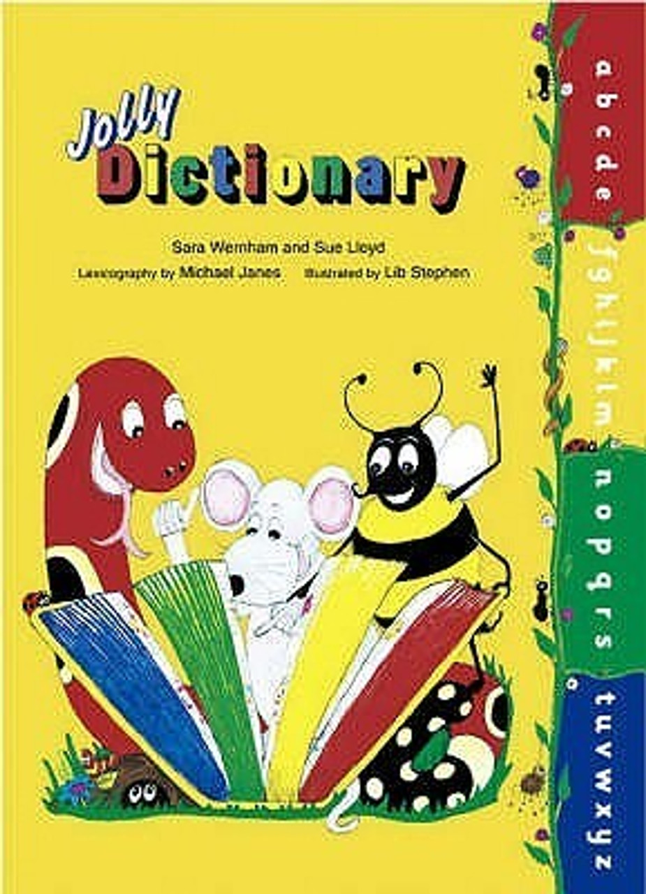 Sara Wernham / Jolly Dictionary: In Precursive Letters (Children's Coffee Table book)