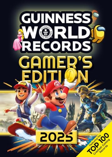 Guinness World Records Gamer's Edition 2025 (Children's Coffee Table book)