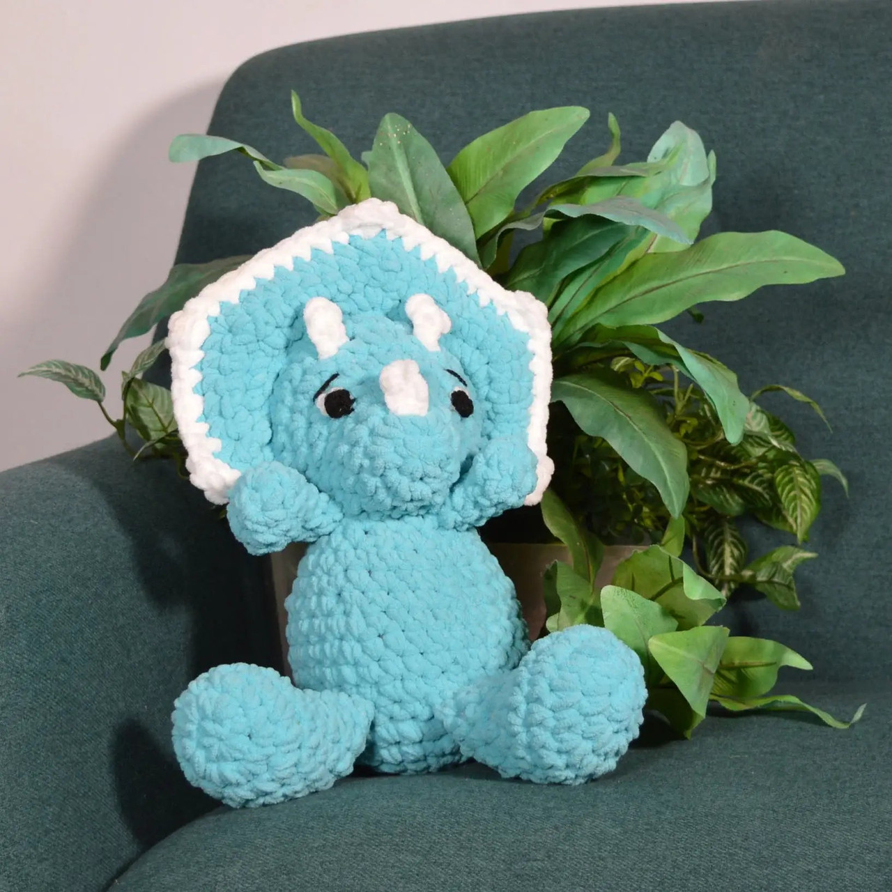 Helen Triceratops (Crochet Kit)