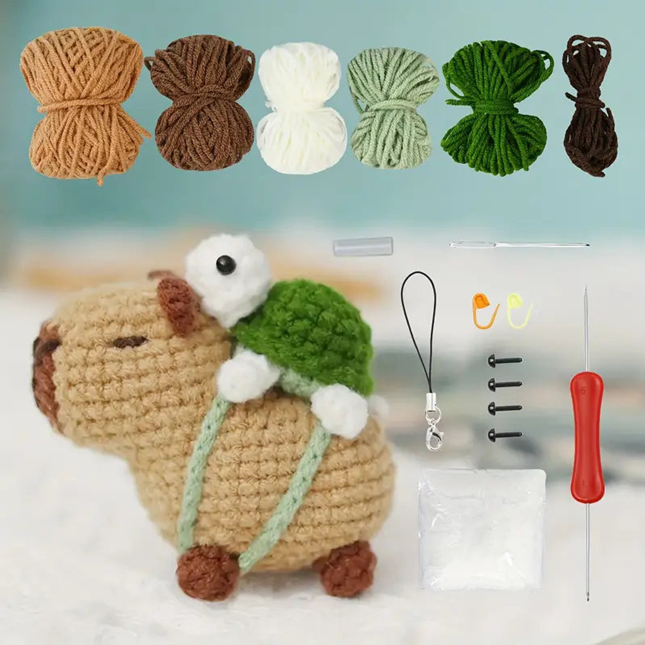 Capybara 2 (Crochet kit)