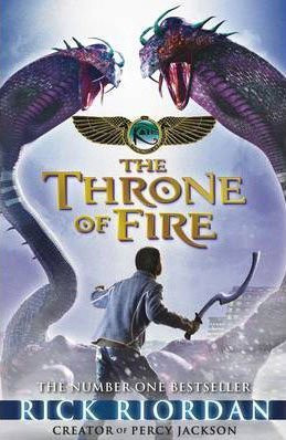 Rick Riordan / The Throne of Fire (Large Paperback)