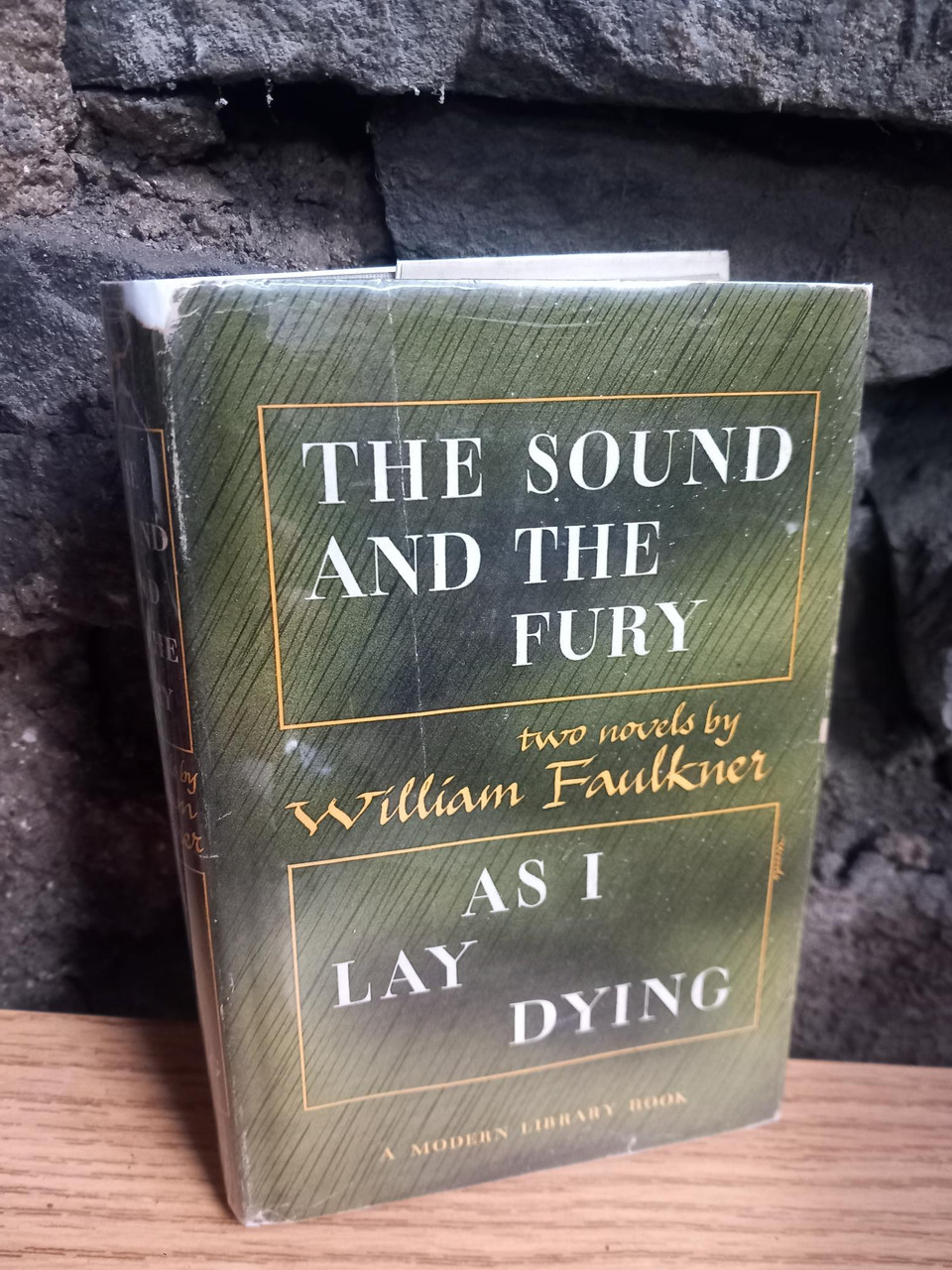 William Faulkner - The Sound and the Fury | As I Lay Dying - HB - US Modern Library