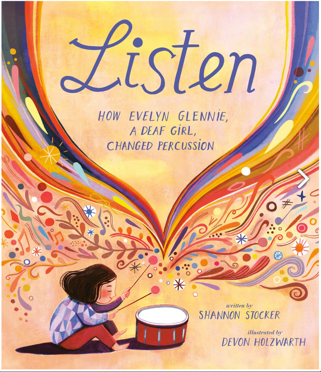 Shannon Stocker / Listen: How Evelyn Glennie, a Deaf Girl, Changed Percussion (Children's Picture Book)