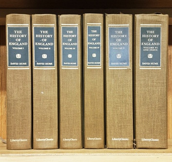David Hume / The History of England: Vol 1-6 (Complete 6 Book Collection)