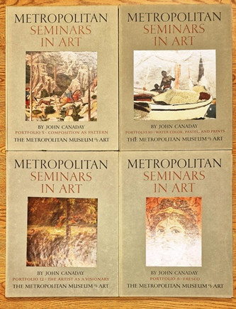 Metropolitan Seminars in Art by John Canaday (11 Book Collection)
