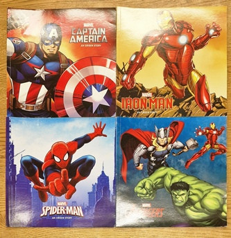 Marvel: An Origin Story (4 Children's Picture Book Collection)