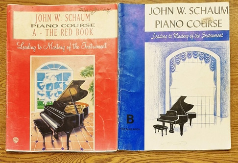 John W. Schaum / Piano Course: Leading to Mastery of the instrument (2 Book Collection)