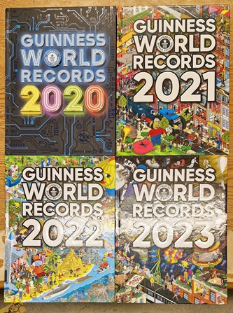 Guinness World Records 2020 - 2023 (4 Book Collection)