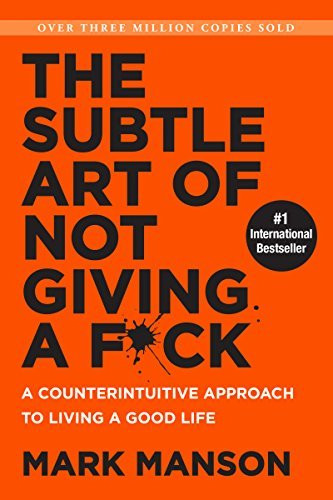 Mark Manson / The Subtle Art of Not Giving a Fuck (Large Paperback)