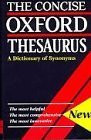 Oxford University Press / Concise Oxford Thesaurus (Hardback)