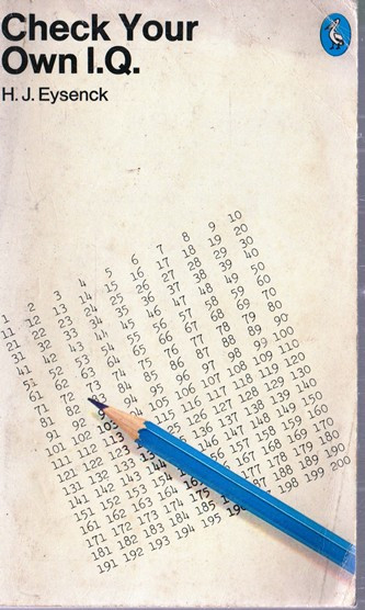 H. J. Eysenck / Check Your Own I.Q.. (Vintage Paperback)