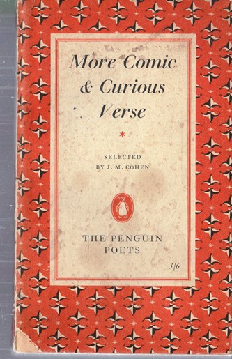 J. M. Cohen / More Comic and Curious Verse (Vintage Paperback)