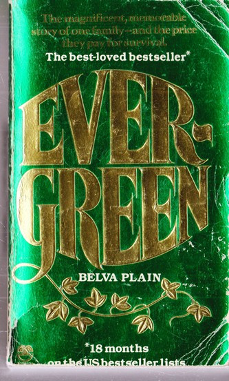 Belva Plain / Evergreen (Vintage Paperback)