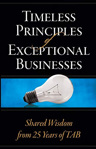 Allen E Fishman CEO / Timeless Principles of Exceptional Businesses (Large Paperback)
