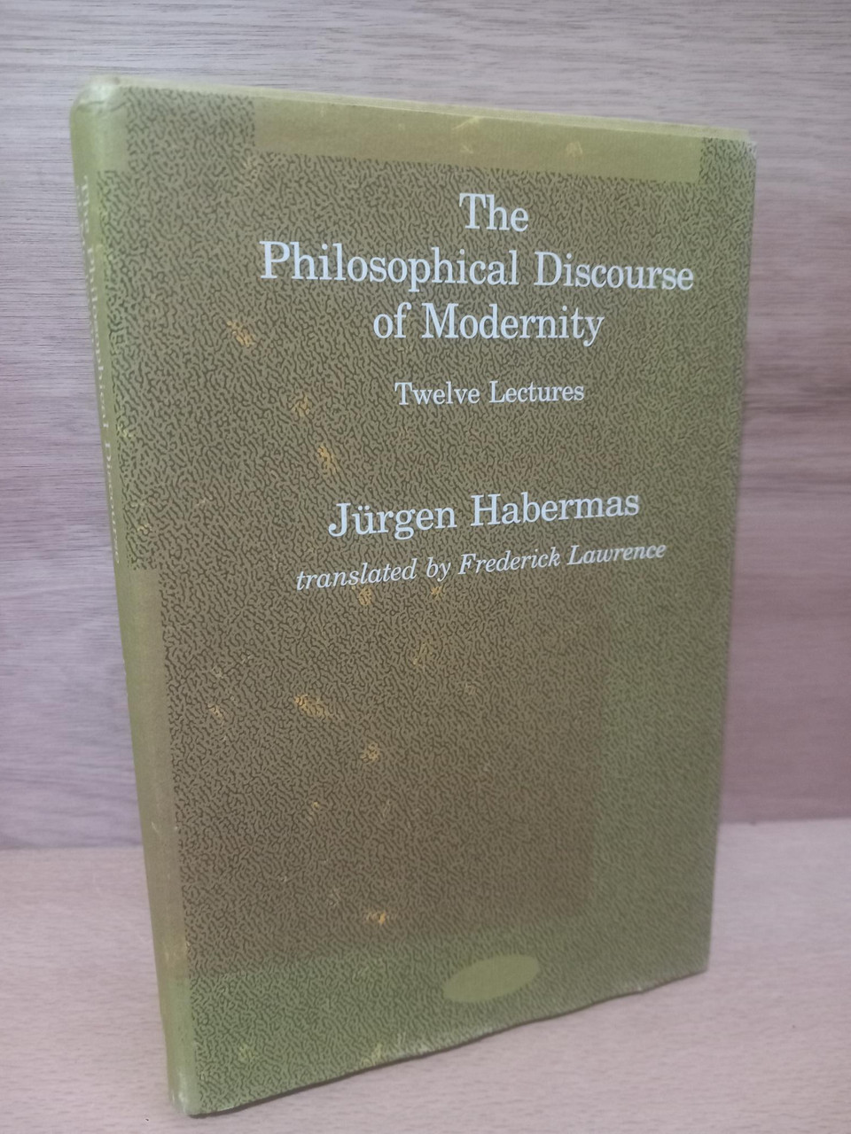 Jurgen Habermas - The Philosophical Discourse of Modernity - Twelve Lectures - HB  ( Translated by Frederick Lawrence )