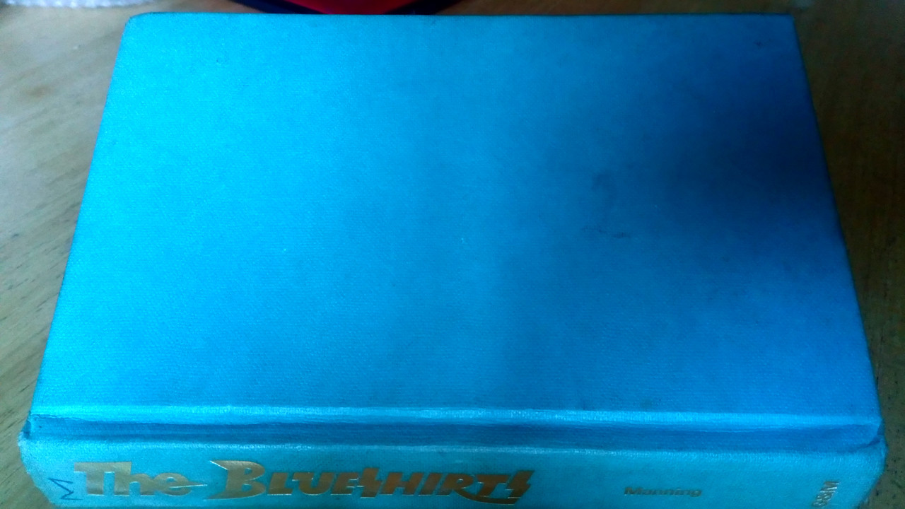 Maurice Manning - The Blueshirts - HB 1970