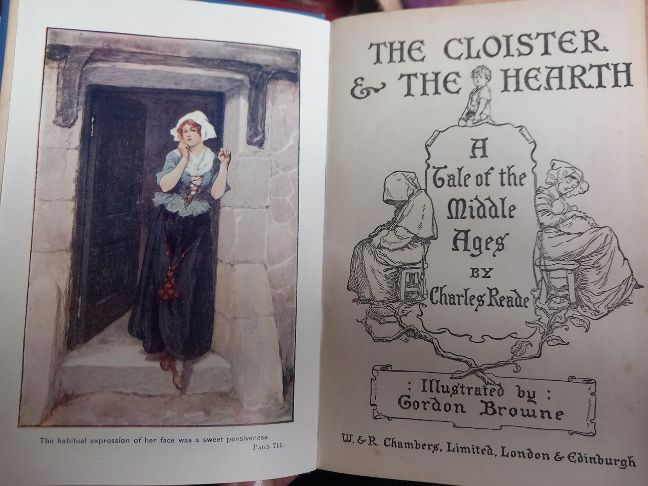 Charles Reade - The Cloister and the Hearth - HB - Illustrated
