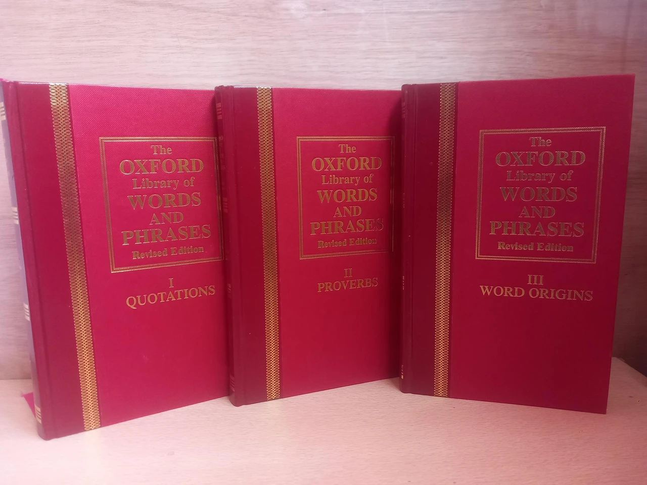 Oxford University Press - The Oxford Library of Words and Phrases (3 Volume Set)
