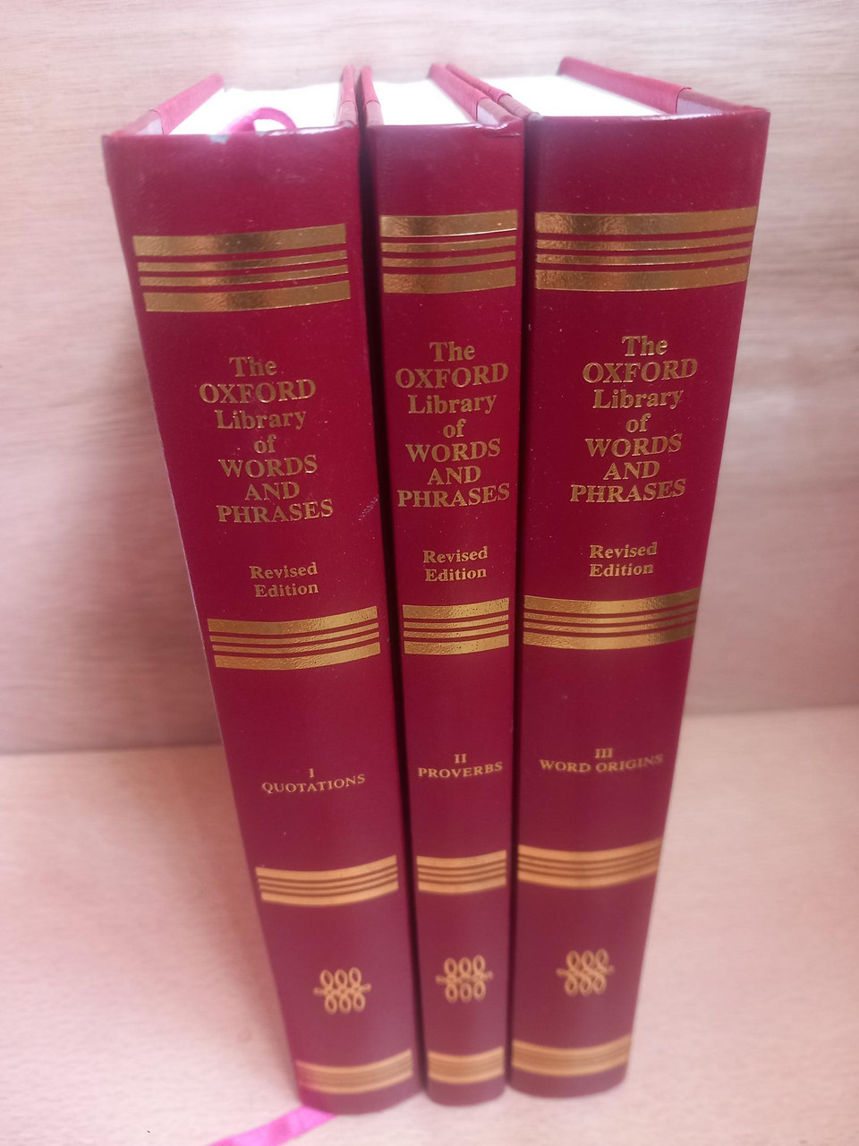 Oxford University Press - The Oxford Library of Words and Phrases (3 Volume Set)
