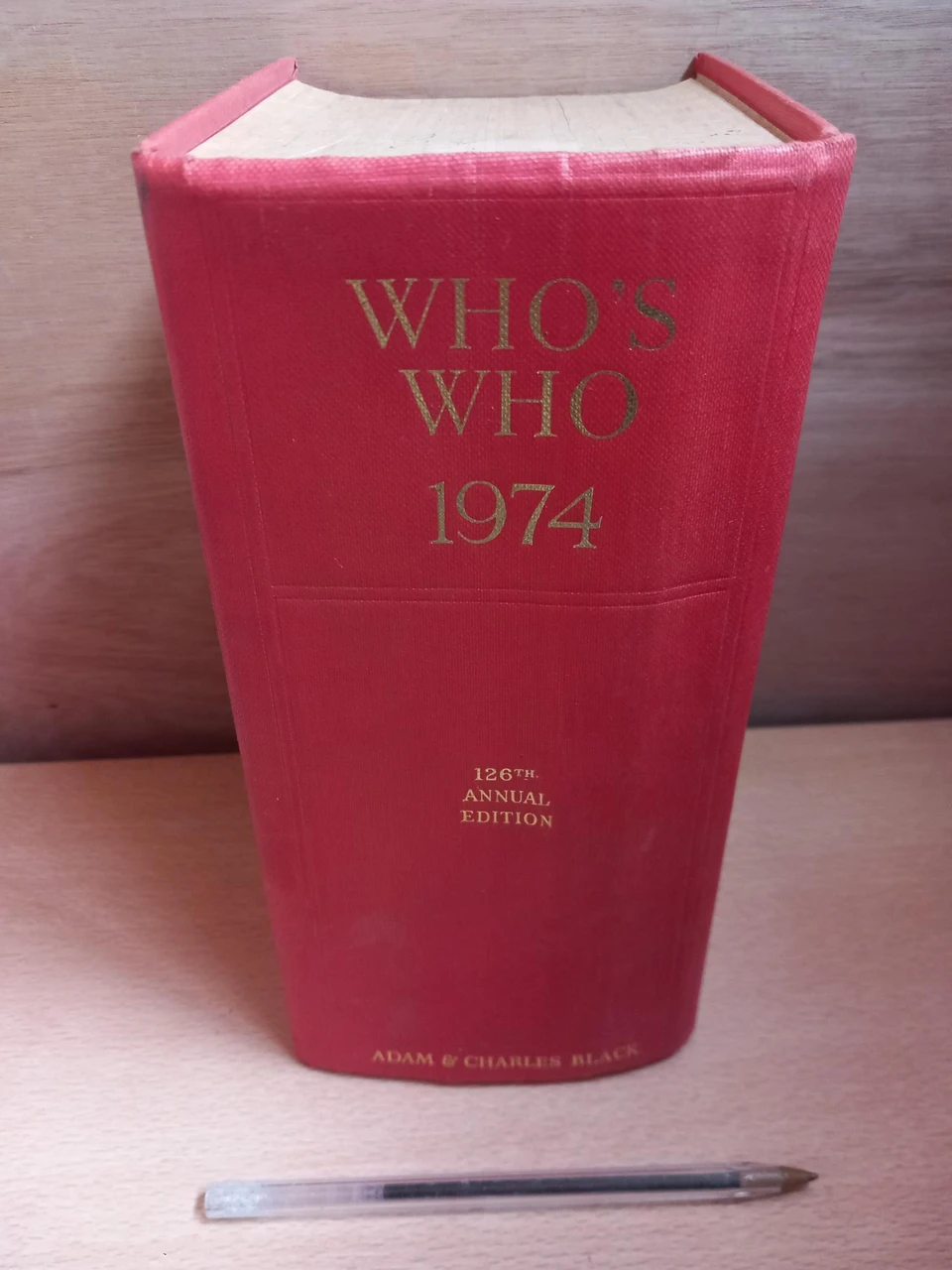 A & C Black Publishers - Who's Who 1974 - HB ( UK Reference )