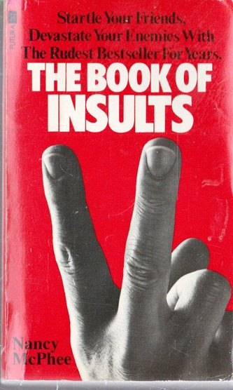 Nancy McPhee / The Book of Insults (Vintage Paperback)