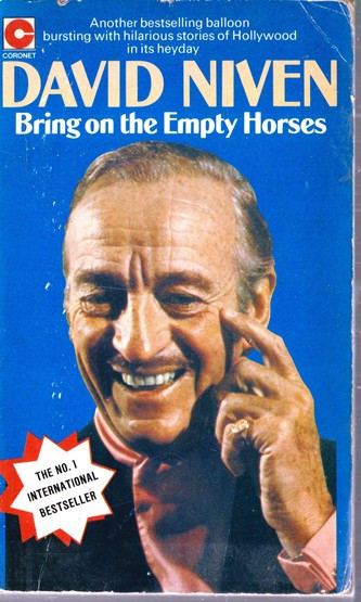 David Niven / Bring on the Empty Horses (Vintage Paperback)