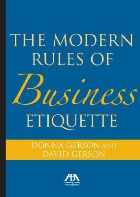 Donna Gerson / Modern Rules of Business Etiquette