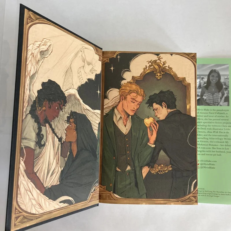 Olivie Blake - Masters of Death - HB - Deluxe Waterstones Edition - 2023