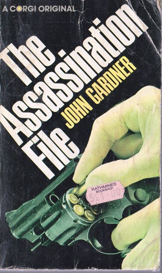 John Gardner / The Assassination File (Vintage Paperback)